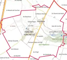 Carte topographique