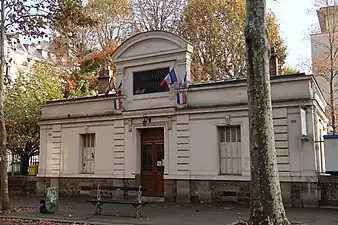 Pavillon de la fondation Rossini, rue Mirabeau.