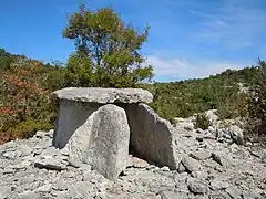 Dolmen no 13 de Font Méjanne.