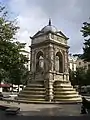 La fontaine aujourd'hui.