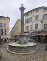 Fontaine des Augustins, place des Augustins,  Inscrit MH (1949)