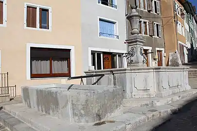 La fontaine du XVIIIe siècle