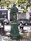 La fontaine Wallace de la rue.