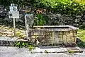 Fontaine de la chapelle.