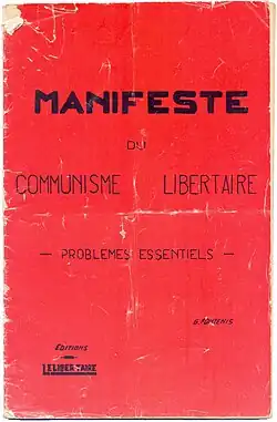 Image illustrative de l’article Manifeste du communisme libertaire