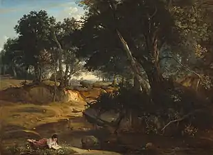 Forêt de Fontainebleau, 1834,National Gallery of Art, Washington D.C..