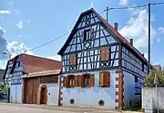 Maison à colombage de 1805, 15 rue principale.