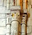 Chapiteaux côté sud.