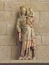 Vierge du Rosaire (XVe siècle).