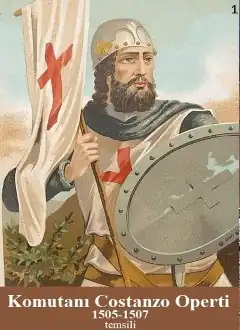 Fra Constanzo Operti, grand-prieur de Lombardie en 1504.