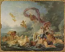 François Boucher, Le Triomphe de Vénus, 1740