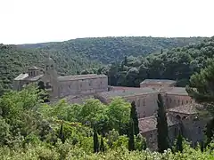 L'abbaye de Fontfroide.