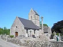 L'église Notre-Dame de La Rochelle-Normande.