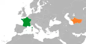 France et Turkménistan