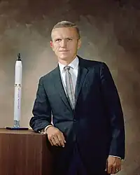 Portrait de Frank Borman.