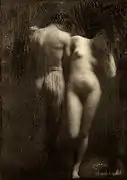 Adam et Ève, (1898), publié dans Camera Work Nr. 30, 1910.