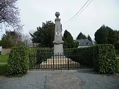 Le monument aux morts pour la patrie.
