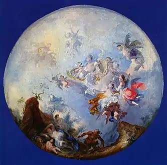 Jupiter et Antiope(vers 1780) Palais du Belvédère