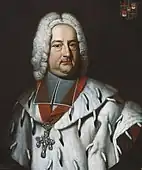 François-Georges de Schönborn (1682–1756), prince-archevêque et électeur de Trèves, prince-évêque de Worms et prince-prévost d’Ellwangen
