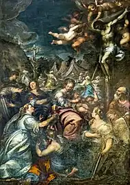 Le Serpent d'airain par Andrea Vicentino.