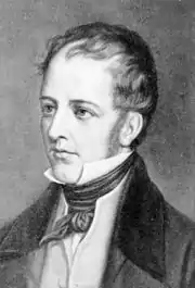 noir et blanc, homme jeune, portrait en buste tourné vers la gauche