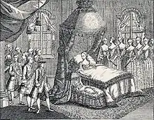 Naissance de Frederik au palais de Christiansborg à Copenhague.