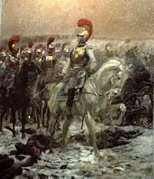 Carabiniers français pendant la Campagne de Russie