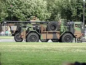 Moyen de forage rapide de destruction