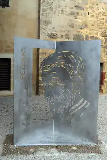 Sculpture de Boby Lapointe (par Agnès Descamps, 2022)