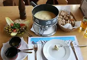 Image illustrative de l’article Fondue au fromage