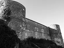 Façade est du château