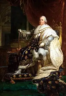 Louis XVI en robe de sacre