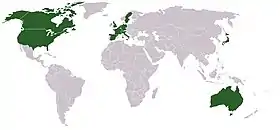 Carte de l'organisation