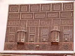 Détails d'une moucharabieh.