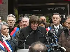 Allocution de Bernard Thibault, secrétaire général de la CGT.