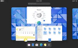 GNOME Shell version 45
