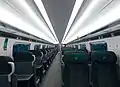 Aménagement intérieur de la première classe GWR.