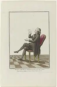 Abbé lisant et poète lisant (1778)