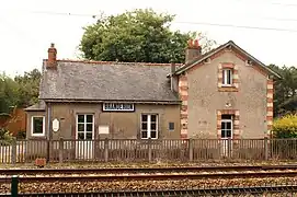 Ancien bâtiment de la gare