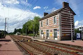 Intérieur de la gare.