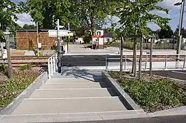 Accès et passage planchéié.