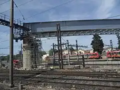 Viaduc en construction