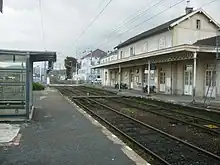 Gare d'Arches, direction Remiremont.
