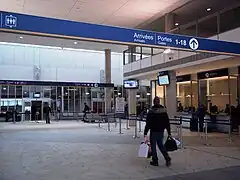 Vue de l'intérieur.