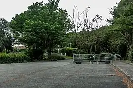 Le parking de la gare.