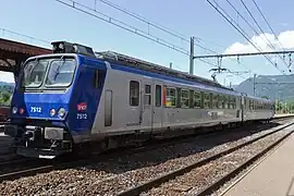 La Z 7512, en livrée TER.