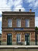 Détail de la façade.