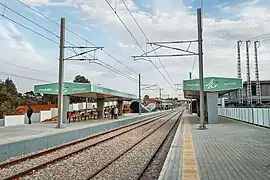 La gare de Zéralda, inaugurée en 2016.