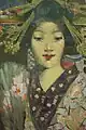 Geisha Girl par George Henry (détail) 1894, National Gallery of Scotland