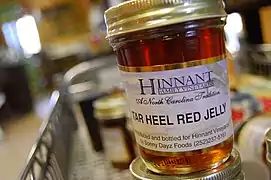 Gelée de vin de Caroline du Nord